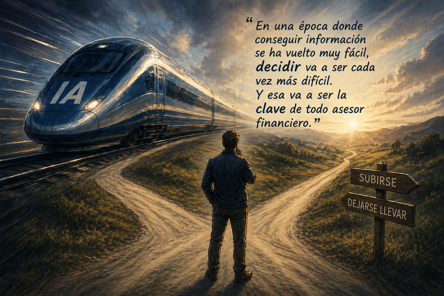 Un asado, la IA y los asesores financieros